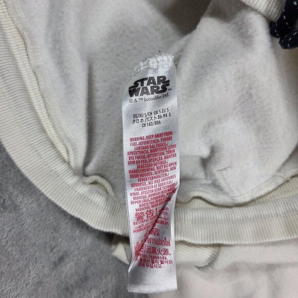 Disney Star Wars Top Womens Small Ahsoka Tano I Am No Jedi Boxy Sweatshirt 2024 - Picture 5 of 9